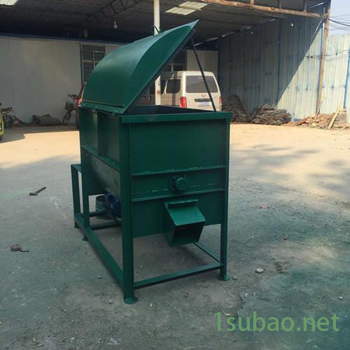 保山 卧式混料机 自吸式秸秆粉碎混料一体机 塑料搅拌机图3