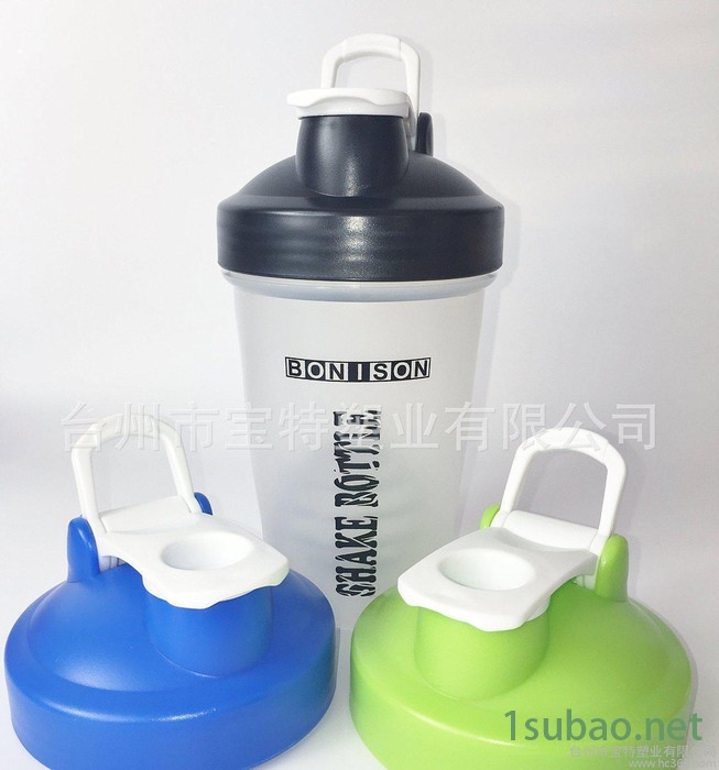 塑料奶昔摇摇杯 shaker bottle 蛋白粉搅拌杯 单图3