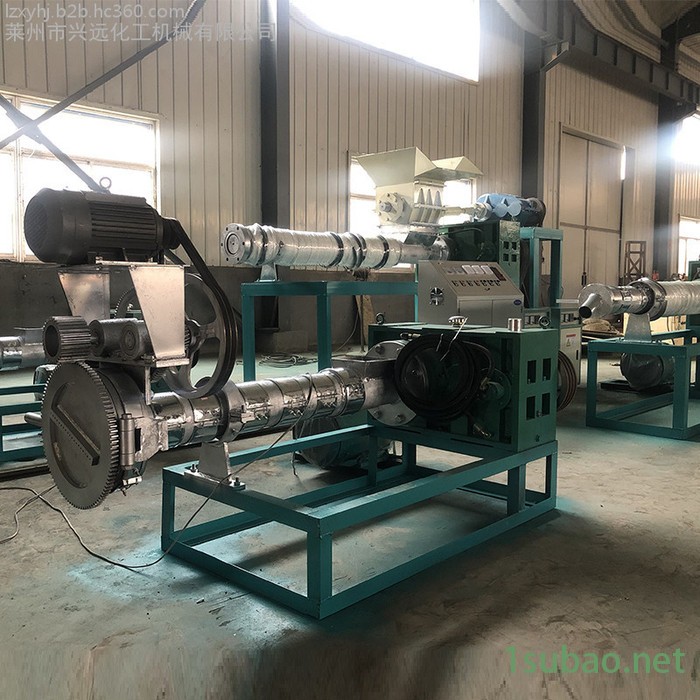 PP塑料薄膜再生混色造粒单螺杆挤出机 生产PVC造粒生产线图6