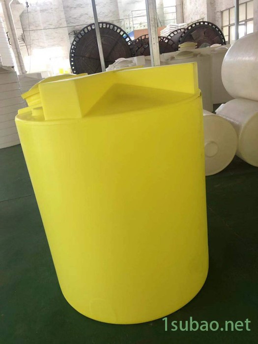常州1.5T耐酸碱化工搅拌桶 1500L塑料水箱 1.5吨滚塑溶器**图4