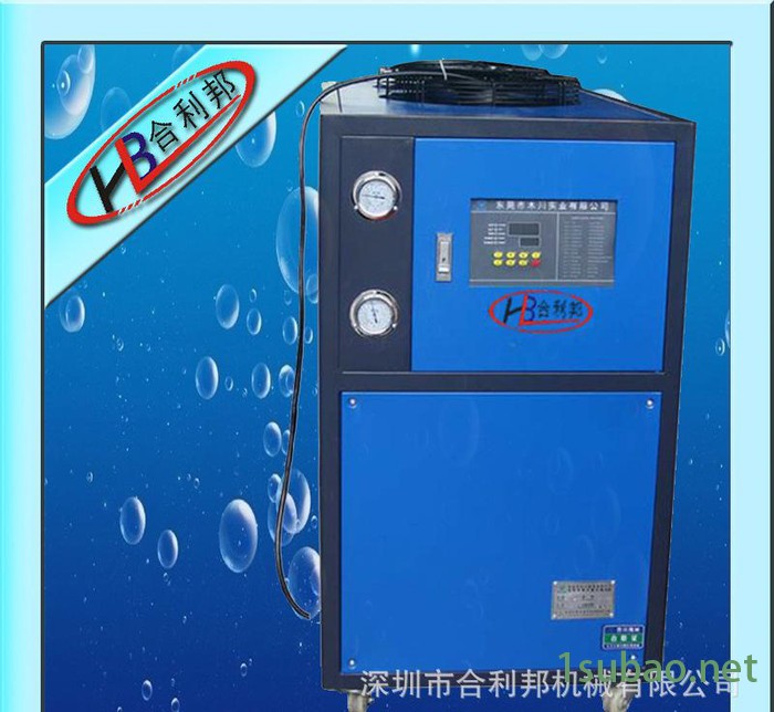 5HP注塑专用水冷式冷水机厂家，深圳注塑水冷式冷水机直销图2
