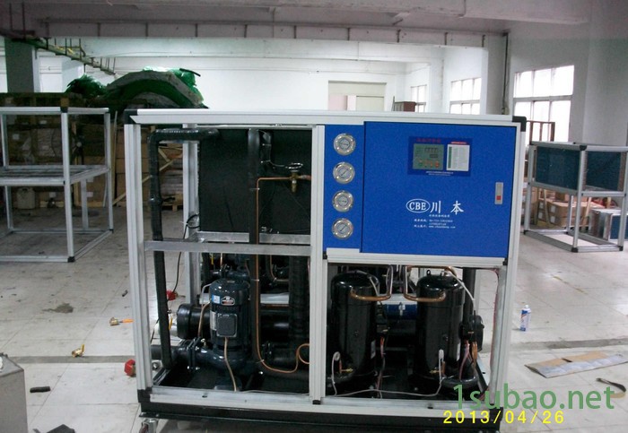 川本冷水机型号：CBE-62WLC，20HP(20匹）水冷式冷水机图3