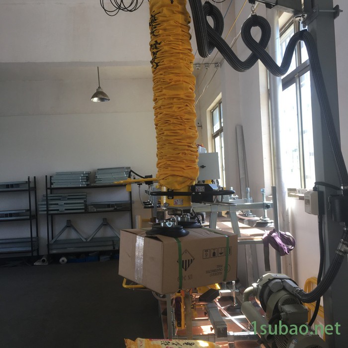 上海若豪QG-60-1-T 气管吊具  纸箱吸吊机 真空气管纸箱平衡吸吊机吸塑料木材门窗吸吊具SUM搬运码垛上料提升机图3