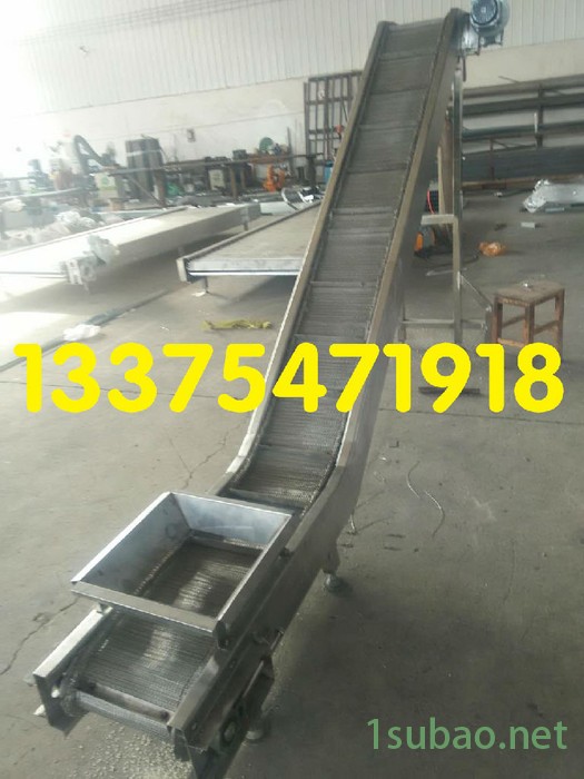 **上料机输送带 塑料编织袋上料皮带机专业加工定做图3