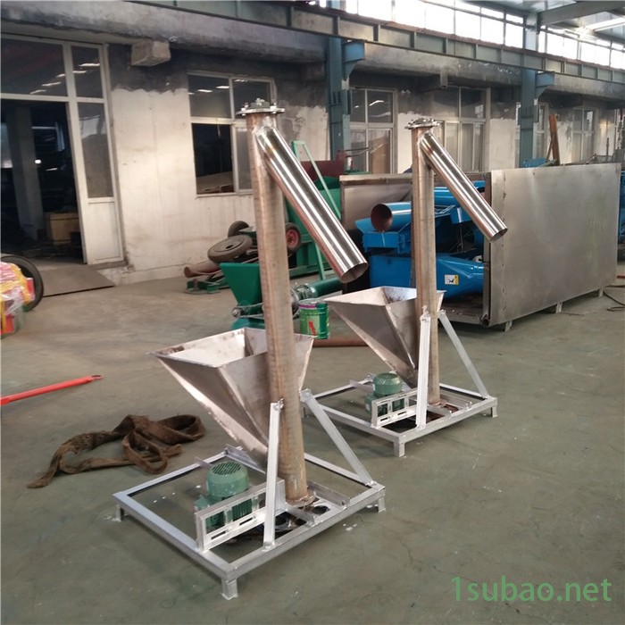 粉料螺旋绞龙提升机 饲料提升喂料机 螺旋小型塑料粉末化工原料上斗式提升机图6