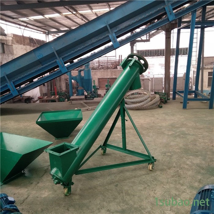 粉料螺旋绞龙提升机 饲料提升喂料机 螺旋小型塑料粉末化工原料上斗式提升机图8