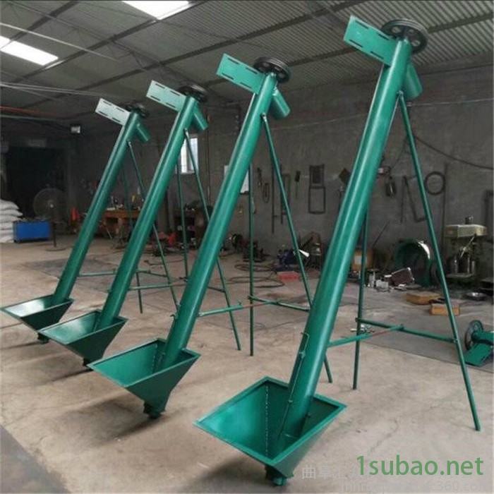 塑料颗粒螺旋输送机 无存料自吸式提升机 混合物倾斜上料提升机Lj9图5