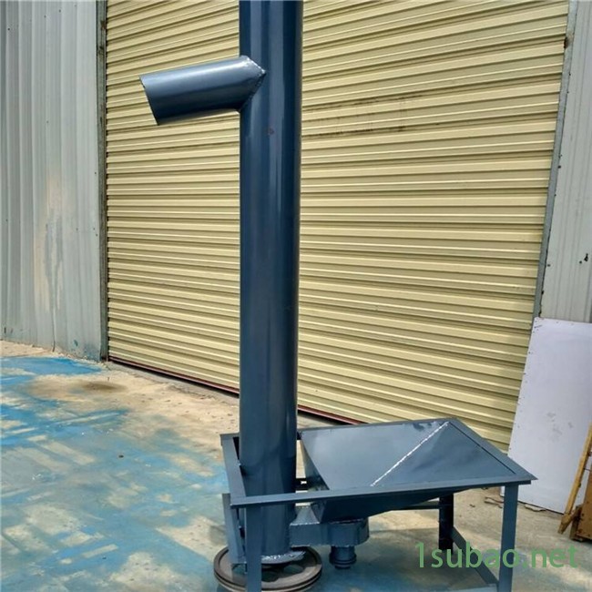 塑料颗粒螺旋输送机 无存料自吸式提升机 混合物倾斜上料提升机Lj9图2