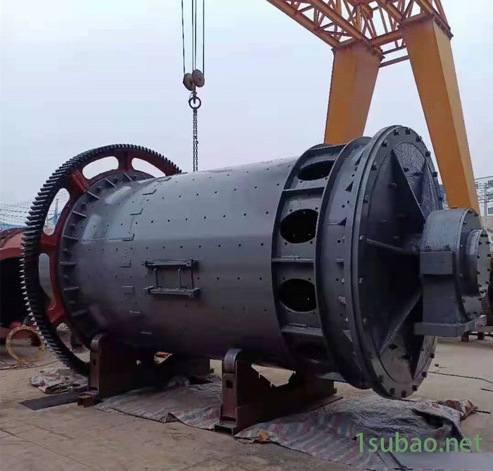 钾长石棒磨机 铝粉磨粉机 矿渣逆流球磨机 邦耀干粉球磨机图8