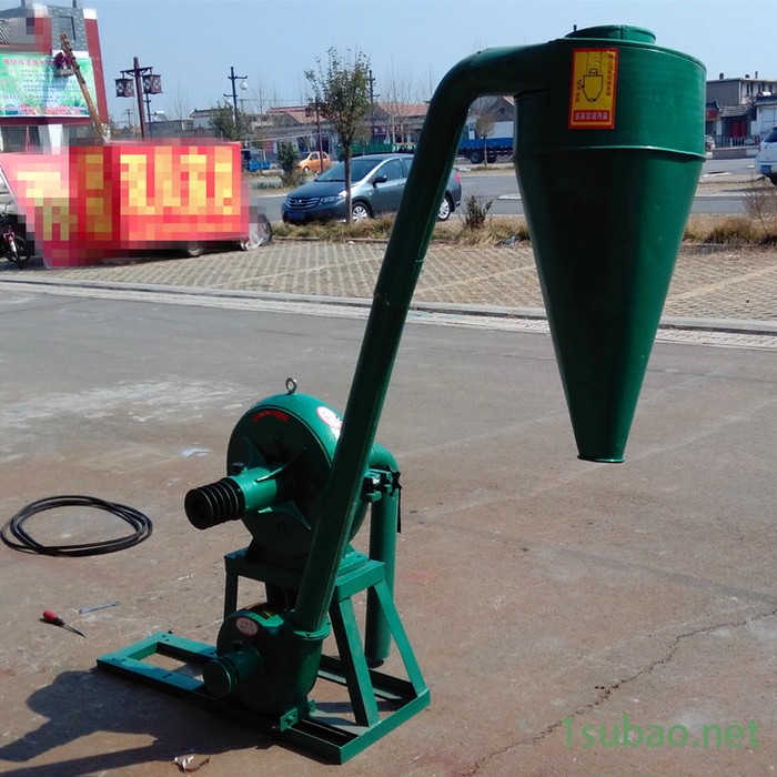 小型齿盘式粉碎机 自吸式除尘五谷杂粮磨粉机 益荣小型磨盘式磨粉机450型齿图4