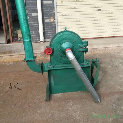 小型齿盘式粉碎机 自吸式除尘五谷杂粮磨粉机 益荣小型磨盘式磨粉机450型齿