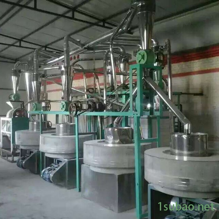 **石磨面粉机 店铺专用石磨面粉机 无添加面粉石磨机价格图4