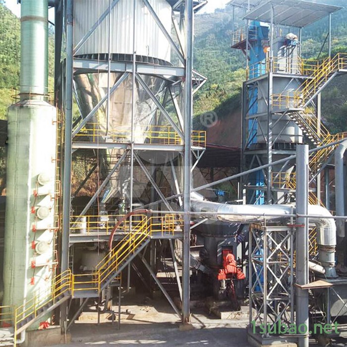 日产300吨钢渣矿渣粉磨机 立磨磨粉生产线工艺配置 矿石粉磨机图2