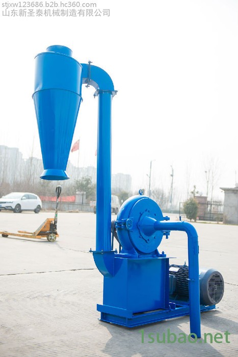 家用一风吹粮食磨粉机 自吸式齿盘粉碎机图6