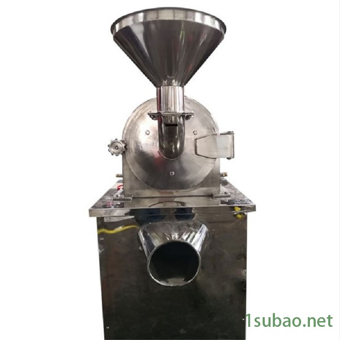 粉碎机中 草药粉碎机 白糖芝麻粉碎机大型粉碎机 高速刀片风冷齿盘带除尘棒式粉碎机图2