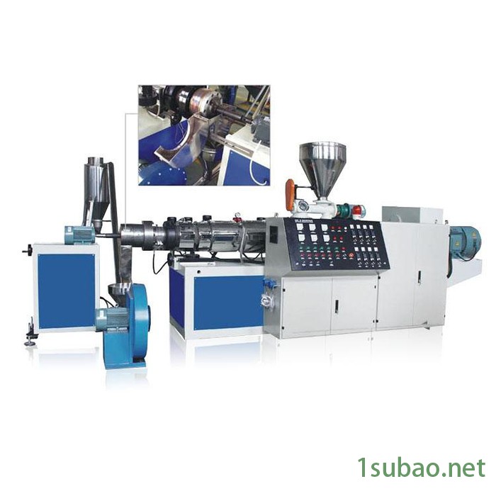 三晖盈SJ-65 PVC造粒机生产线PVC粉料双螺杆造粒机图4