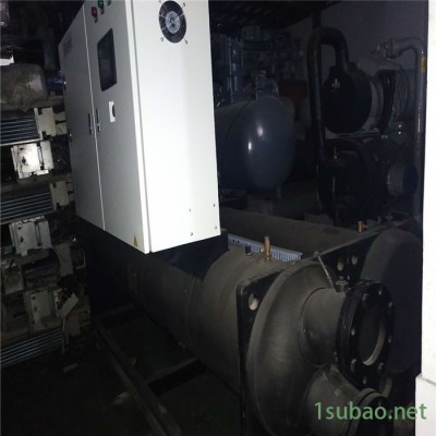 天州TRLS-600 水源热泵式螺杆式机冷水机组，二手螺杆式冷水机组
