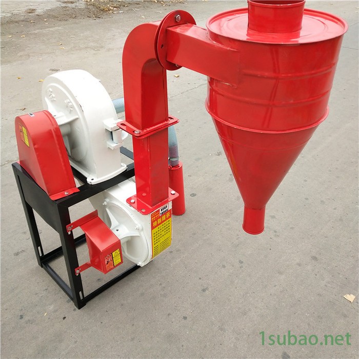 宇润五谷杂粮齿盘粉碎机 自吸上料电动磨粉机 饲料齿盘式粉碎机价格图6