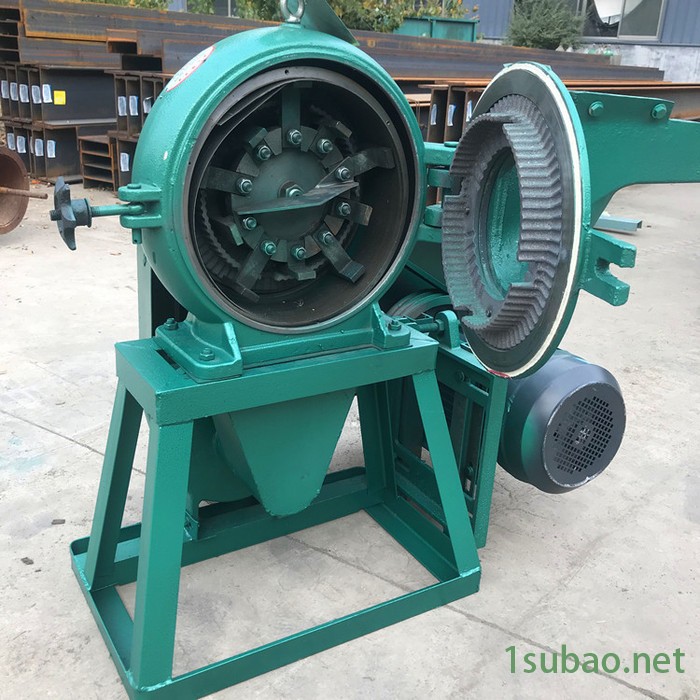 自吸式糯米玉米齿盘磨面机粗粮细面磨粉机水果干薯干磨粉机中药材粉碎机图8