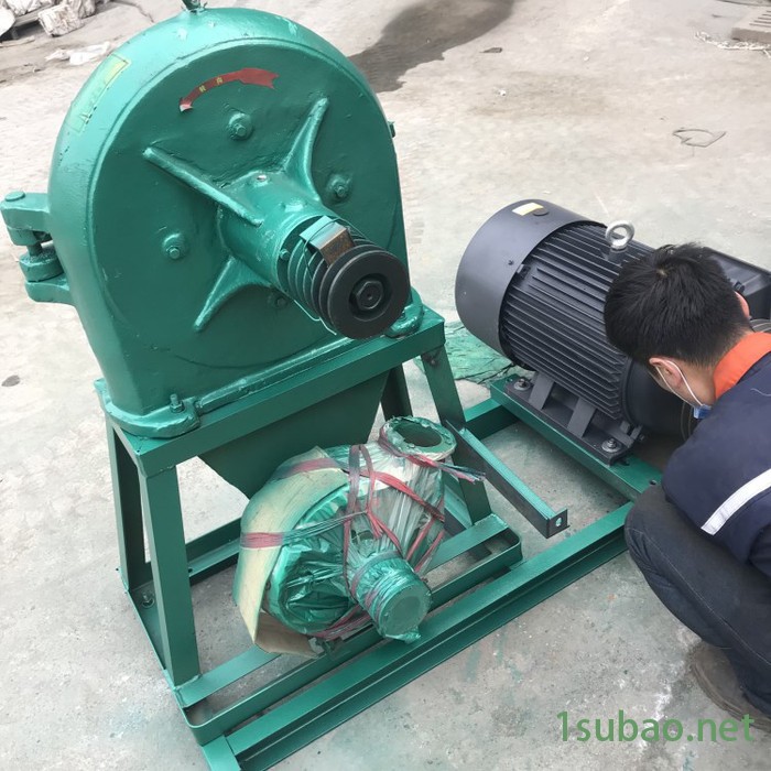 自吸式糯米玉米齿盘磨面机粗粮细面磨粉机水果干薯干磨粉机中药材粉碎机图3