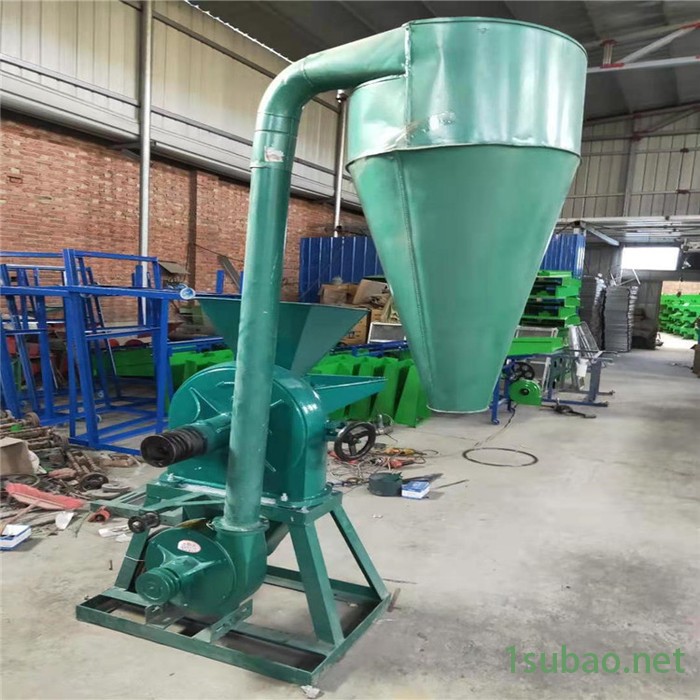 富德240自吸式粉碎机五谷杂粮圆盘磨粉机玉米小麦齿盘粉碎机小型齿爪玉米粉碎机养殖用饲料粉碎机图4