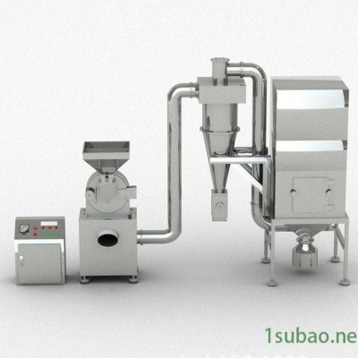 直销 辣木籽刀盘式粉碎机 自动下料 脉冲除尘 产量高 昶衡