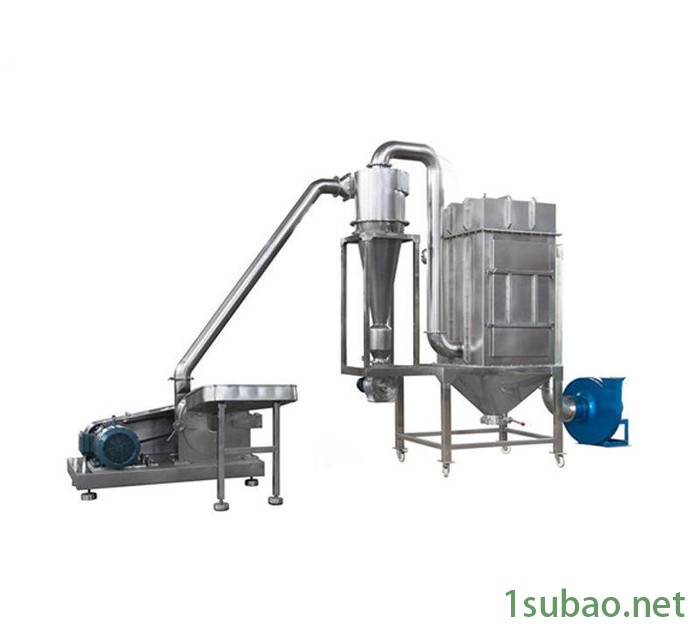 直销 辣木籽刀盘式粉碎机 自动下料 脉冲除尘 产量高 昶衡图2