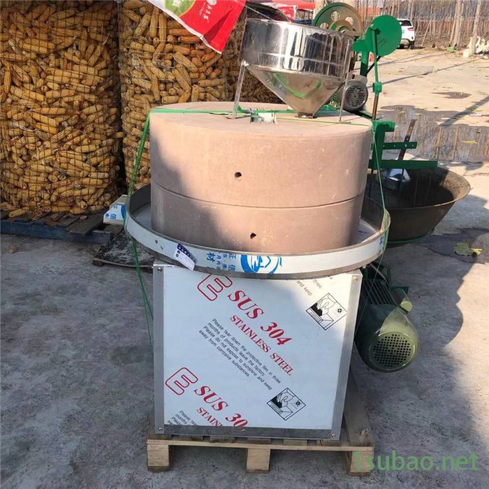 小麦专用面粉石磨机  全自动面粉石磨机  自动上料面粉石磨机图8