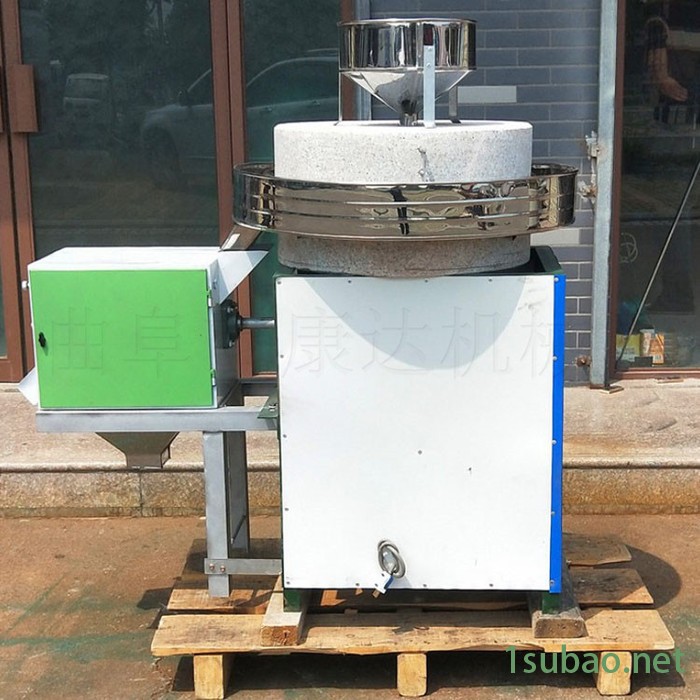 小麦专用面粉石磨机  全自动面粉石磨机  自动上料面粉石磨机图3