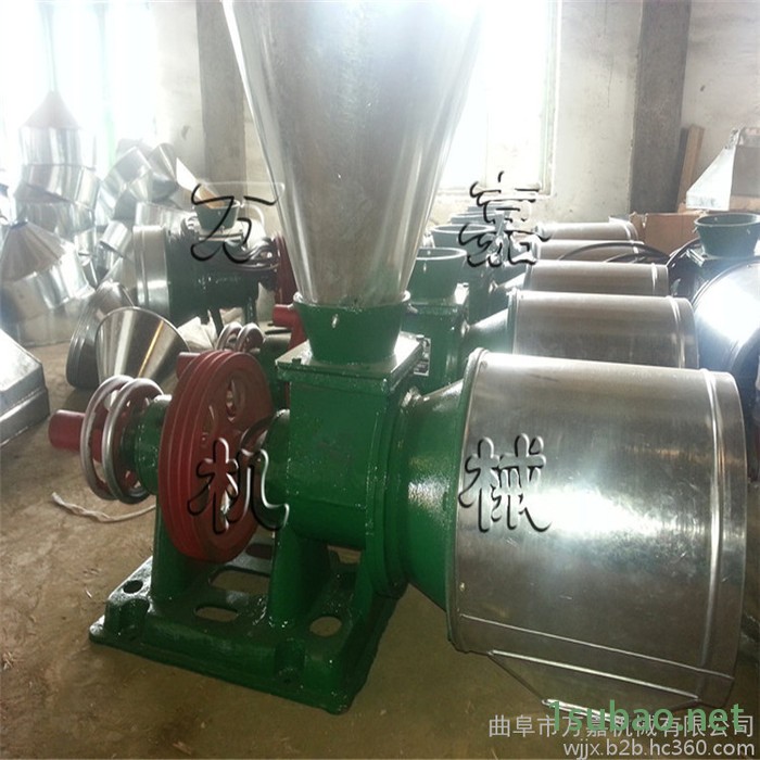 立式小麦玉米豆类齿盘粉碎机 家用一风吹磨面机自吸式齿盘磨粉机图6