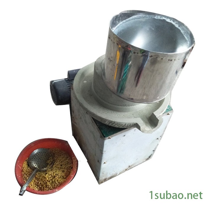 70型石磨面粉加工设备 两相杂粮电动石磨机 半自动小型面粉石磨机图4