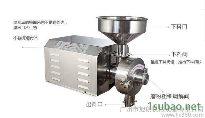 商用佛手磨粉机 五谷杂粮磨粉机 黄豆磨粉机评论图4