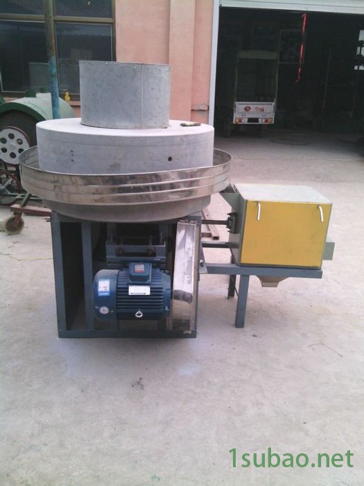 华新 粮食作坊石磨机 山东供应面粉石磨机图2
