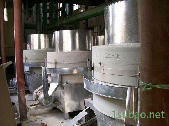 华新 粮食作坊石磨机 山东供应面粉石磨机图3