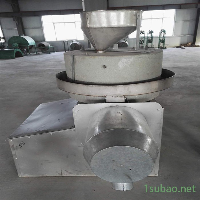 全自动绞龙面粉石磨机 五谷杂粮面粉石磨机 面粉石碾 全自动水稻 谷子石碾 家用商用电动石碾子图3