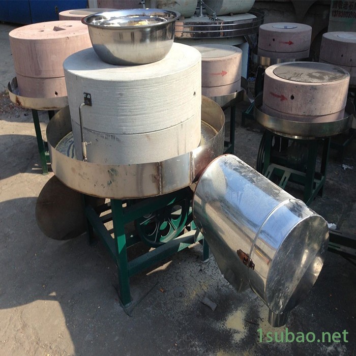 厂家批发小型全自动石磨机 新型小麦面粉石磨机 家用肠粉石磨机图2