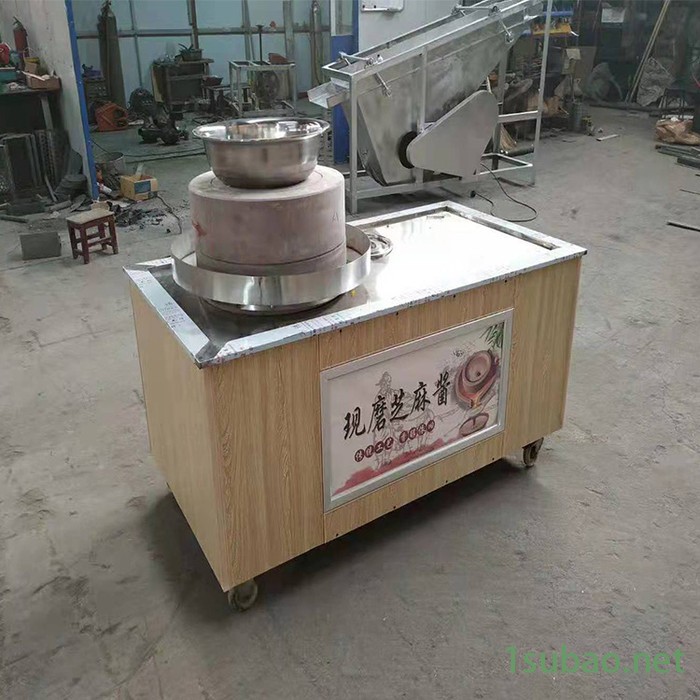 厂家批发小型全自动石磨机 新型小麦面粉石磨机 家用肠粉石磨机图5