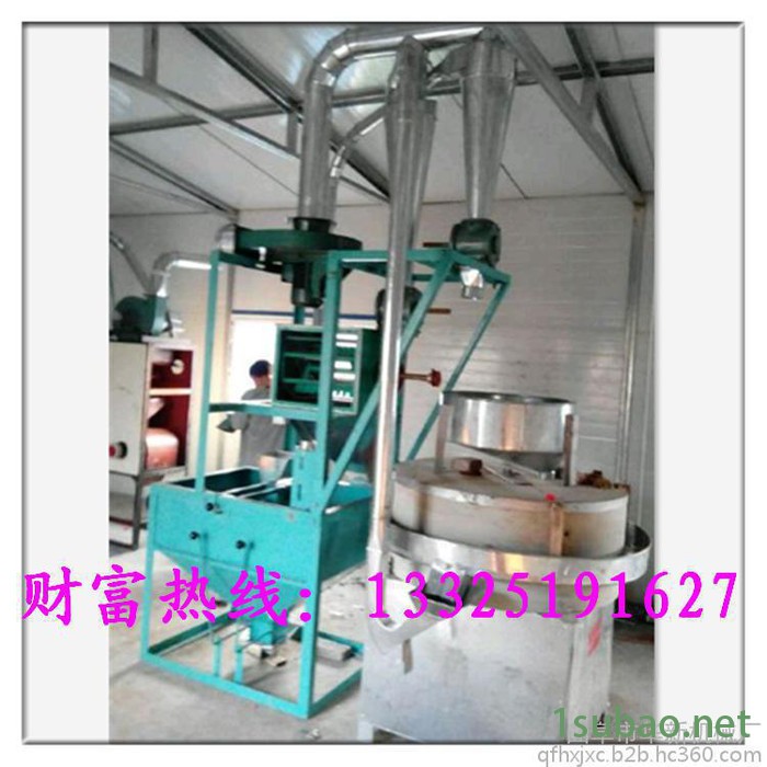 厂家促销石磨机 粮食加工面粉石磨机 绿色生态面粉石磨机 商用电动石磨机图4