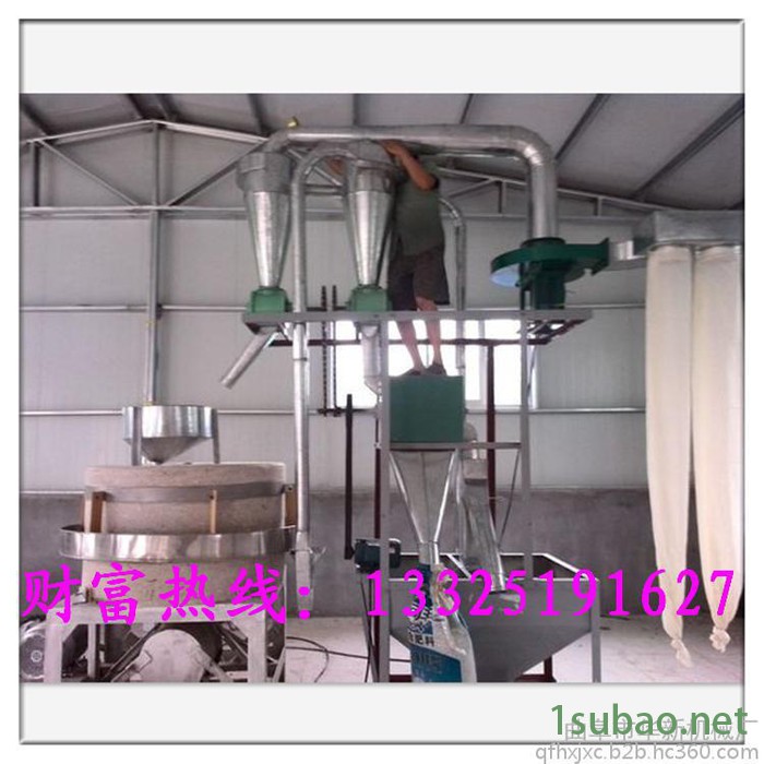 厂家促销石磨机 粮食加工面粉石磨机 绿色生态面粉石磨机 商用电动石磨机图6
