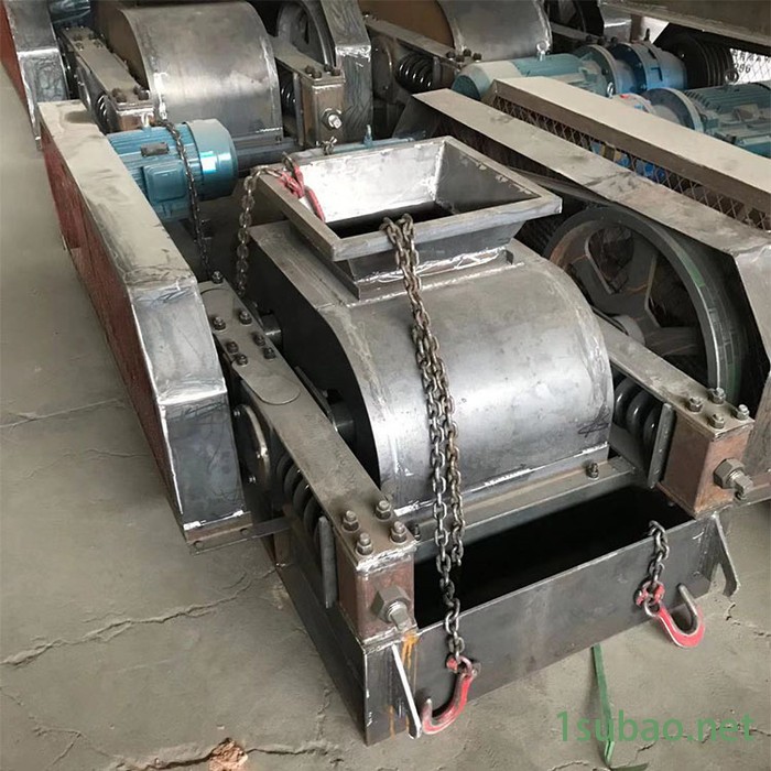 富德2PG-400*250齿滚粉碎机高效实验室齿辊破碎机供应矿石对辊磨粉机多功能对辊挤压粉碎机图6