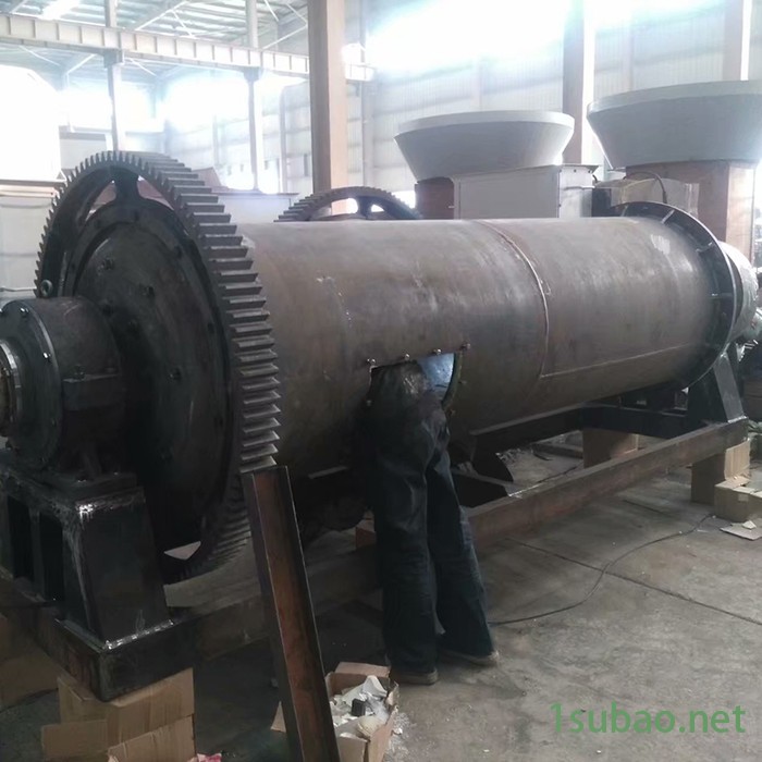 陶瓷球磨机 900X3000干式管磨机 耐磨陶瓷衬磨粉机图3