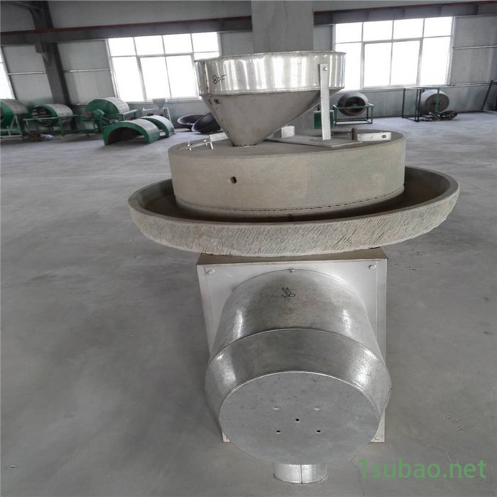 半自动五谷杂粮石磨机 杂粮面粉石磨机 面粉石碾 全自动水稻 谷子石碾 家用商用电动石碾子图4