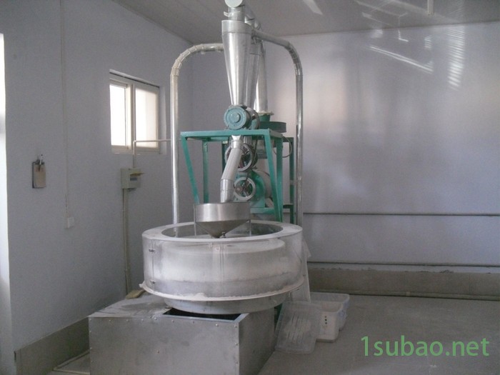 半自动五谷杂粮石磨机 杂粮面粉石磨机 面粉石碾 全自动水稻 谷子石碾 家用商用电动石碾子图5