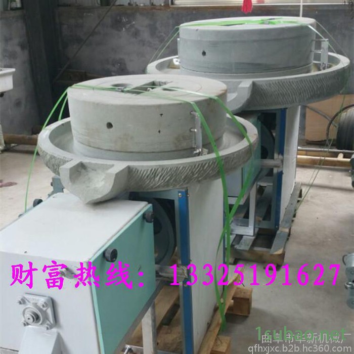 面粉作坊石磨机 匀速小麦粉石磨机 电动家用石磨机 粉质细腻不升温图3