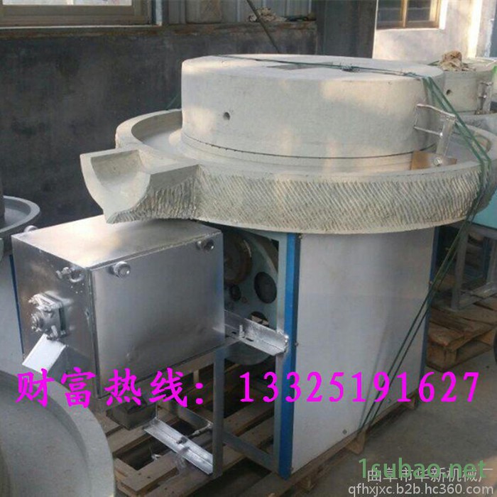 精工制作面粉石磨机 玉米高粱黄豆电动石磨机 麸皮分离面粉石磨机 全麦粉石磨 型号齐全图8