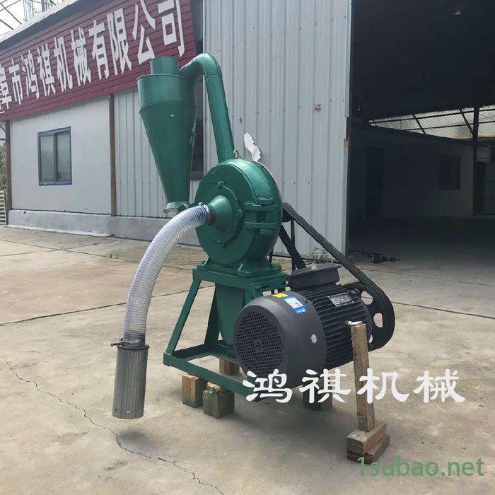 鸿祺磨面机 谷子小麦磨糊机厂家 面粉机械厂现货销售 家用超细磨粉机图3
