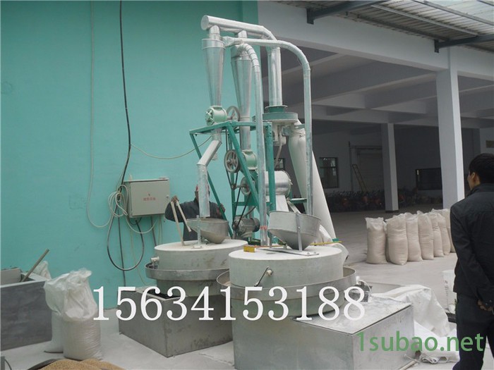 电动面粉电动石磨机 低速研磨小型石磨机图6