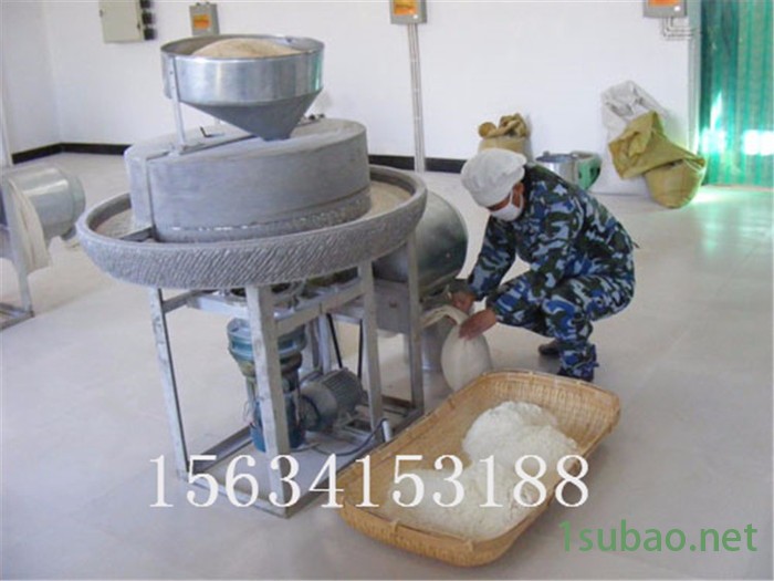 电动面粉电动石磨机 低速研磨小型石磨机图7