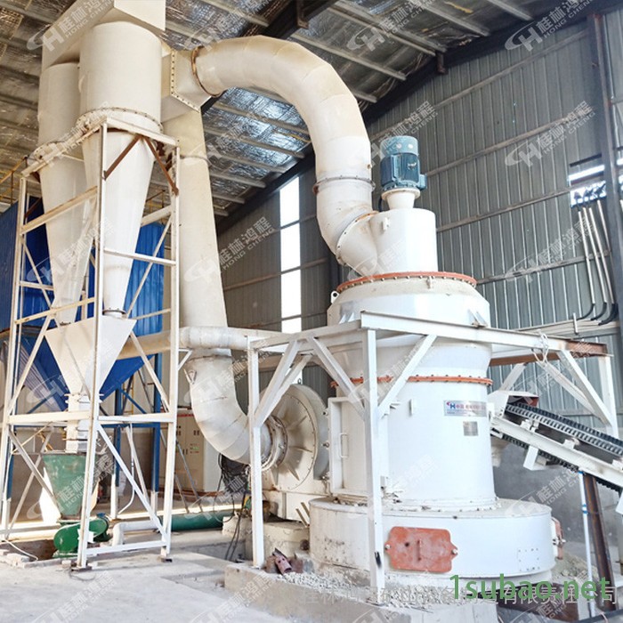 广西HCQ新型粉磨冰洲石绢云母石灰石雷蒙磨粉机环保节能磨机图3