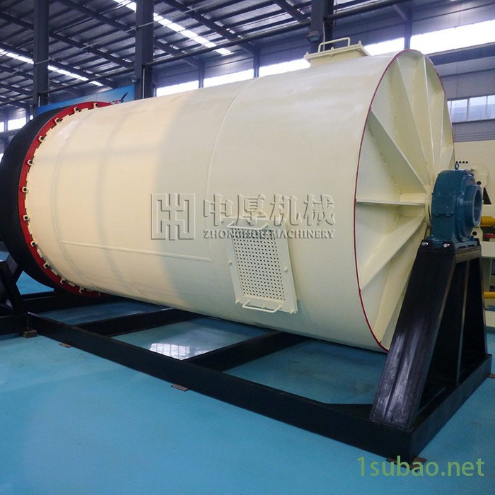 间歇式球磨机 卧式陶瓷球磨机 环保氧化铁红磨粉机 钾长石球磨机 物料可控图3